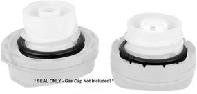 img 3 attached to 🔓 High-Performance RKX Gas Cap Seal Replacement for Subaru Part Numbers 42031AJ000 & 42031AG000