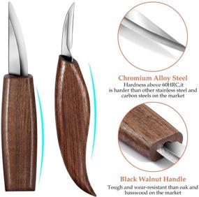 img 3 attached to Masterful Wood Carving 🔨 Tools Set for Exquisite Woodwork Creations