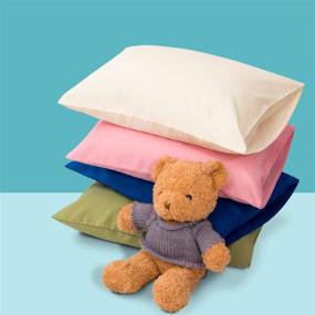 img 1 attached to FLXXIE Microfiber Toddler Pillowcases Premium Kids' Home Store