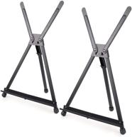 🎨 tabletop easel - tosnail 2 pack art easel tripod display stand logo