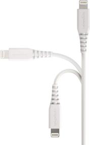 img 3 attached to 🔌 Amazon Basics MFi-Certified Lightning to USB A Cable for Apple iPhone and iPad - 4 Inches (10 Centimeters) - White: Efficient Charging and Syncing Solution for Apple Devices