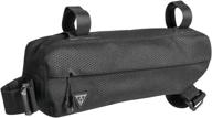 🚲 topeak midloader frame bike bag, 3.0l capacity, black logo