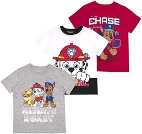 img 4 attached to 👕 Pack of Paw Patrol Boys' T-Shirts - Boys' Clothing