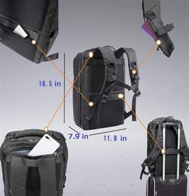 img 1 attached to Waterproof Multi Function BOCURA Backpacks for Business