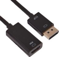 🔌 монопрайс 133125 адаптер displayport 1.2a для hdmi с поддержкой 4k @ 60hz и активным hdr - черный: высококачественное видеопреобразование на высшем уровне! логотип