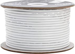 img 2 attached to 🔊 Cmple 100FT 14AWG Speaker Wire Cable: High-Quality In-Wall CL2 Rated Copper Clad Aluminum for Home Theater & Car Audio - 100ft, White