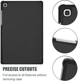 img 3 attached to 📱 ProCase Galaxy Tab S5e 10.5 2019 T720 T725 T727 Case - Slim and Lightweight Protective Cover Stand for 10.5 Inch Galaxy Tab S5e Tablet SM-T720 (Wi-Fi) SM-T725 (LTE) SM-T727 2019 Release, Black