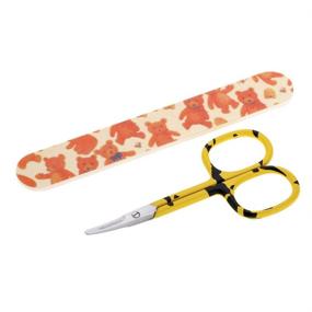 img 2 attached to 🐻 Tweezerman Baby Nail Scissors with Bear File - A Perfect Grooming Tool for Little Ones (Color May Vary!)