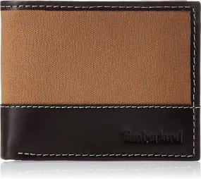 img 4 attached to Timberland Baseline Leather Canvas Men's Accessories: Wallets, Card Cases & Money Organizers with Attached Features