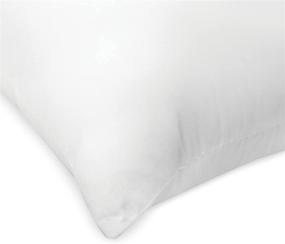 img 1 attached to 🛏️ SensorPEDIC Fresh & Clean Bed Ultra-Fresh Antimicrobial Treated Fiber Standard Pillow 2 Pack for a Hygienic and Refreshing Sleep Experience, in White