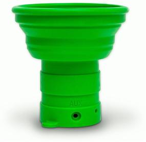 img 2 attached to 🔊 SYBA Green Silicone Portable Bluetooth Speaker - Horn Shape, Auto Pairing with All Bluetooth Devices (SY-SPK23055)