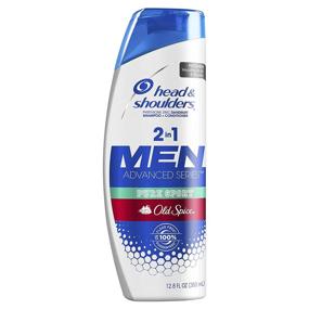 img 4 attached to 🍏 Шампунь и кондиционер Head & Shoulders Old Spice Pure Sport против перхоти 2 в 1 - Зеленое Яблоко, 12.8 унций: Избавьтесь от перхоти с освежающим акцентом!