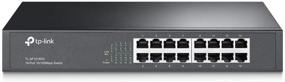 img 4 attached to TP-Link TL-SF1016DS Fast Ethernet Switch - 16-Port 10/100Mbps, Plug & Play, Desktop/Rackmount, Sturdy Metal Housing with Shielded Ports, Fanless, Limited Lifetime Protection - Unmanaged