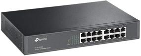 img 3 attached to TP-Link TL-SF1016DS Fast Ethernet Switch - 16-Port 10/100Mbps, Plug & Play, Desktop/Rackmount, Sturdy Metal Housing with Shielded Ports, Fanless, Limited Lifetime Protection - Unmanaged