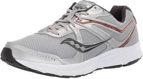 img 4 attached to Saucony Mens Cohesion Sneaker Charcoal