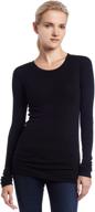 👚 lamade xl women's long sleeve crewneck thermal top - clothing logo