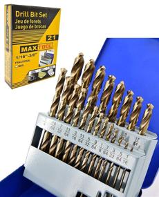 img 4 attached to 🛠️ JBS35G10R021S Fully Ground Jobber Length Drill Bit by MaxTool