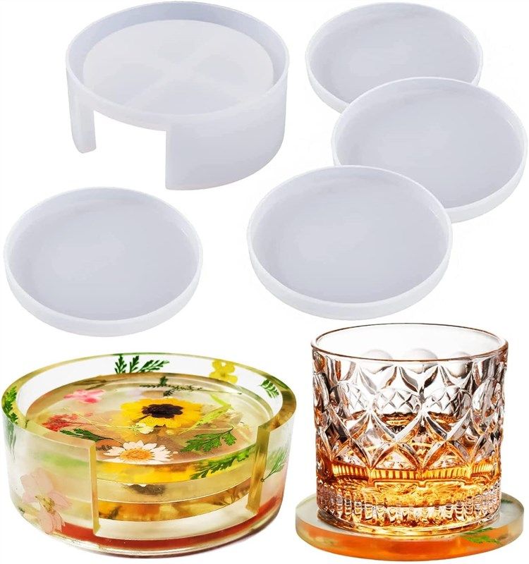 coaster funstorm silicone upgraded decoration 로고