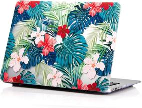 img 4 attached to 📱 Funut Pro 13 Inch Case 2019-2016 Release - A1706 A1708 A1989 A2159 MacBook Hard PC Case, See-Through Protective Cover for Pro 13.3" (Retina, No CD-ROM) – Summer Day 2 Edition