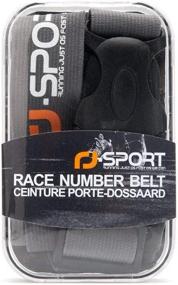 img 3 attached to RJ Sport Race Number Belt Triathalon