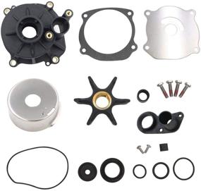 img 4 attached to 🔧 5001594 Water Pump Repair Kit Replacement with Housing for Johnson Evinrude V4 V6 V8 85-300HP Outboard Motor Parts