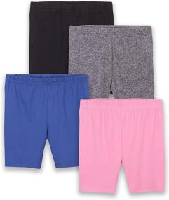 img 4 attached to LUOUSE Stretch Leggings Children's Pants Girls' Attire for Leggings