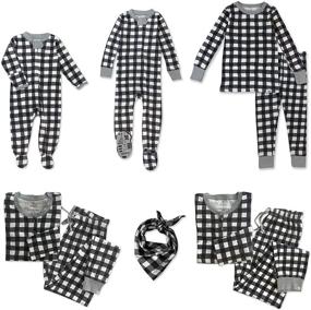 img 4 attached to HonestBaby Organic Holiday Jammies Handcrafted Men's Apparel