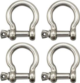 img 4 attached to ACY Marine Stainless Shackles Shackles