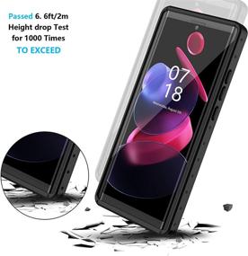 img 2 attached to 📱 Waterproof Case with Built-in Screen Protector for Samsung Galaxy Note 20 Ultra 6.9 inch 5G – Full-Body Protection, Heavy Duty Shock-Proof Cover by ANTSHARE