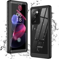 📱 waterproof case with built-in screen protector for samsung galaxy note 20 ultra 6.9 inch 5g – full-body protection, heavy duty shock-proof cover by antshare logo