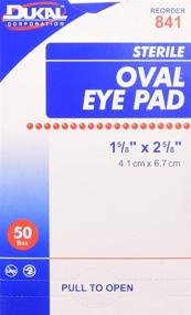 img 1 attached to 👀 Sterile Eye Pads: 50 Count for Effective Eye Care