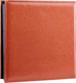 img 1 attached to 📸 Artmag 4x6 Photo Album - Large Capacity Leather Wedding & Family Picture Book for 500 Photos, Horizontal and Vertical, White Pages (Brown)