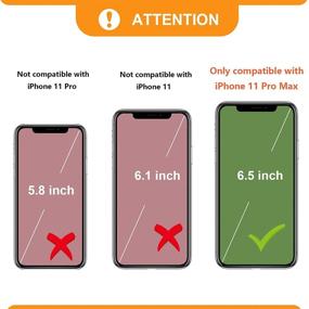 img 3 attached to 📱 Bocasal Crossbody Wallet Case for iPhone 11 Pro with Card Holder, Zipper Card Slot Protection and Shockproof Purse Cover, Removable Cross Body Strap, 5.8 Inch (Rose Gold)