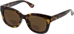 img 4 attached to Peepers Womens Bifocal Sunglasses Tortoise Vision Care