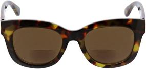 img 3 attached to Peepers Womens Bifocal Sunglasses Tortoise Vision Care