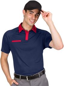 img 3 attached to Dry Fit Golf Shirts Men Men's Clothing