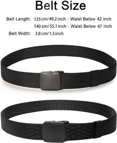 img 3 attached to 🎖️ RBOCOTT Military Tactical Outdoor Plastic Men's Belt Accessories: A Reliable and Functional Gear