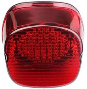 img 1 attached to 🦅 Улучшение заднего LED-фонаря Harley Davidson Eagle Lights Red - вспышка, без окна