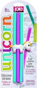 img 4 attached to UNICORN SILICONE STRAWS 6 PC