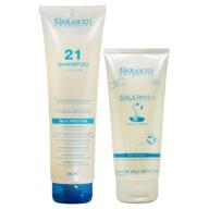 🧴 salerm 21 silk protein shampoo & leave-in conditioner (tube) - enhance your hair care routine logo