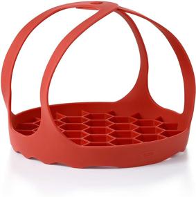 img 4 attached to 🍳 OXO Good Grips Red Pressure Cooker Bakeware Sling: Convenient and Versatile Cooking Assistant