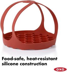 img 3 attached to 🍳 OXO Good Grips Red Pressure Cooker Bakeware Sling: Convenient and Versatile Cooking Assistant