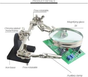 img 1 attached to Enhancing Precision and Comfort with the Helping Hands Magnifier Alligator Adjustable