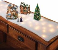 ❄️ led snow table runner - battery operated by trenton gifts логотип