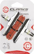 🚴 high-performance clarks mountain bike v brake pads - 70mm: enhance your biking experience logo