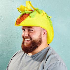 img 3 attached to 🌮 Fiesta Taco Hat: The Perfect Cinco de Mayo Costume Accessory & Hilarious Photo Booth Prop (Adult Size)