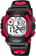 azland updated version: waterproof digital sports kids watch with three alarms - ideal for boys and girls logo
