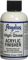 🌟 clear high gloss acrylic finisher - angelus 610 logo