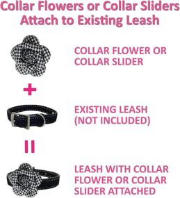 img 3 attached to Pooch Outfitters Extravagant Dog Collars & Collar Accessories: A Vast Range of 🐶 Elegant Collars, Floral Collar Adornments, and Stylish Sliders to Complement Every Style, Mood, and Occasion