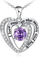 samity purple necklace jewelry daughter logo